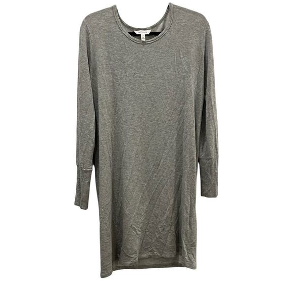 Athleta Dresses & Skirts - Athleta Grey Crossover Sweatshirt Dress Size Small